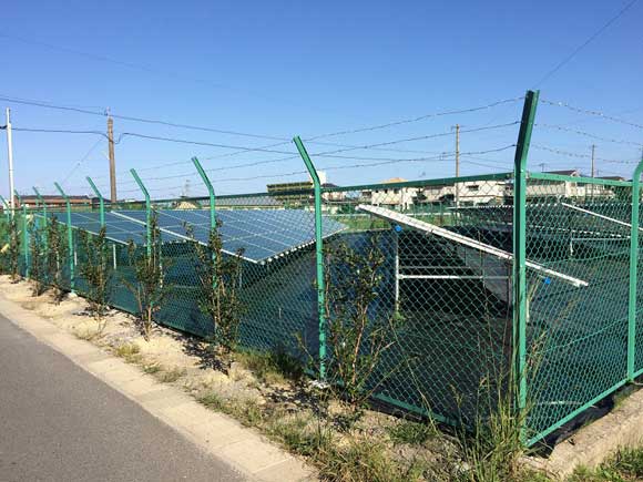 福岡県行橋市A 72.0kw 売電開始⇒メンテナンスサポート中