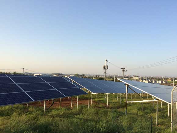 福岡県築上郡H 144.0kw 売電開始しました。