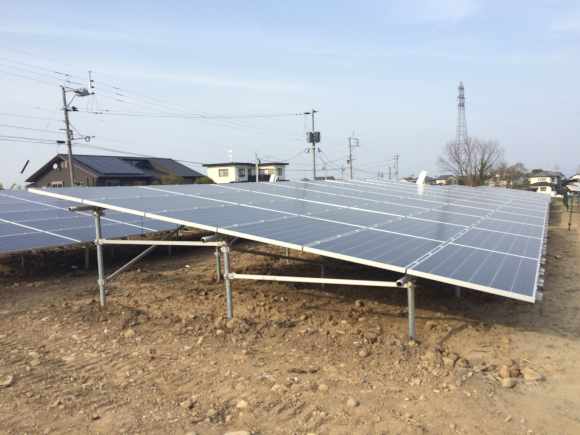 福岡県豊前市E 288.0kw 売電開始しました。